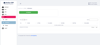 NxtGen ERP Attendance