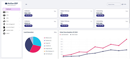 NxtGen ERP Dashboard